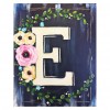 The Letter E - Full Round Diamond - 30*40cm