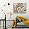 Round Letter Set - Full Diamond Painting - 40x30cm