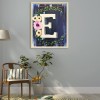 The Letter E - Full Round Diamond - 30*40cm