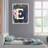 The Letter E - Full Round Diamond - 30*40cm
