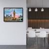 European Architecture London Night Scene-Big Ben - Full Round Diamond - 40*30cm