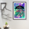 Letter - Full Round Diamond - 40x30cm