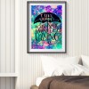 Letter - Full Round Diamond - 40x30cm
