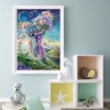Full Round Diamond Painting Josephine Rhinestone Wall Picture Craft (IH898)