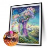 Full Round Diamond Painting Josephine Rhinestone Wall Picture Craft (IH898)