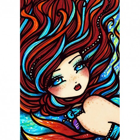 Maxiy Girl - Full Round Diamond - 30x40cm