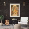 Kits Mucha - Full Round Diamond - 30x40cm