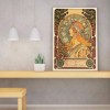 Kits Mucha - Full Round Diamond - 30x40cm