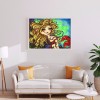 Girl with Big Eyes - Full Round Diamond - 40x30cm