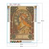 Kits Mucha - Full Round Diamond - 30x40cm