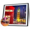 Night View Big Ben 5D DIY Full Round Drill Diamond Painting Colorful Mosaic