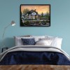 5D Diamond Painting Full Round Drill DIY Seaside House Rhinestone Picture