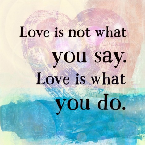 English Love Proverb - Full Round Diamond - 30x30cm