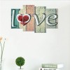 4pcs/set Love-Full Round Diamond Painting - 80x45cm