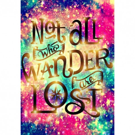 Letters  - Full Round Diamond - 35x45cm