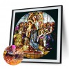 Madonna and Child Window - Full Round Diamond - 40x40cm