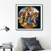 Madonna and Child Window - Full Round Diamond - 40x40cm