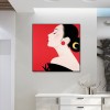 Japanese Woman - Full Round Diamond - 40x40cm