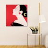 Japanese Woman - Full Round Diamond - 40x40cm