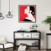 Japanese Woman - Full Round Diamond - 40x40cm