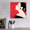 Japanese Woman - Full Round Diamond - 40x40cm
