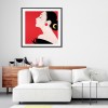 Japanese Woman - Full Round Diamond - 40x40cm