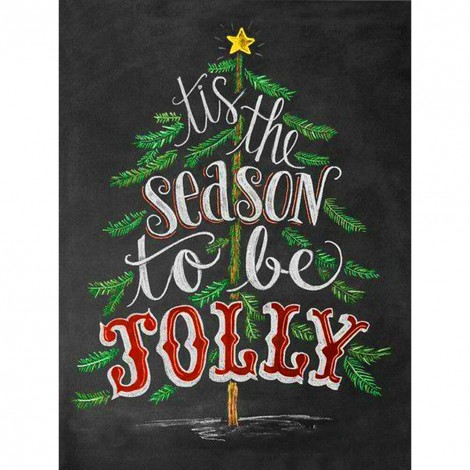 Blackboard - Full Round Diamond - 30x40cm