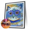Color CatDecor - Full Round Diamond - 30x40cm