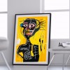 DIY Cabezza Jean Michel Basquiat Painting Kit Full Round Rhinestone Picture