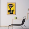 DIY Cabezza Jean Michel Basquiat Painting Kit Full Round Rhinestone Picture