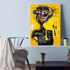 DIY Cabezza Jean Michel Basquiat Painting Kit Full Round Rhinestone Picture