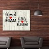 Full Round Drill Diamond Painting DIY MAMA Blessing Rhinestone Mosaic Craft