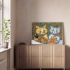 Lovely Cats Color DIY Painting Kit Full Round Diamond Picture (sz139 Four)
