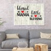 Full Round Drill Diamond Painting DIY MAMA Blessing Rhinestone Mosaic Craft