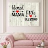 Full Round Drill Diamond Painting DIY MAMA Blessing Rhinestone Mosaic Craft