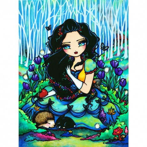 Hannah - Full Round Diamond - 35x45cm