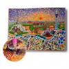 Round Craft Full Colorful World Picture Diamond Painting Kit Drill DIY 5D