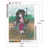 Maxiy Girl - Full Round Diamond - 30x40cm