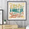 Mosaic Diamond DIY Full Drill 5D Round Letter Lovely Picture Kit Painting