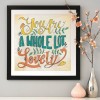 Mosaic Diamond DIY Full Drill 5D Round Letter Lovely Picture Kit Painting