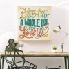 Mosaic Diamond DIY Full Drill 5D Round Letter Lovely Picture Kit Painting