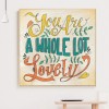 Mosaic Diamond DIY Full Drill 5D Round Letter Lovely Picture Kit Painting
