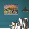 Barcelona Painting At Sunrise - Full Round Diamond - 40*30cm