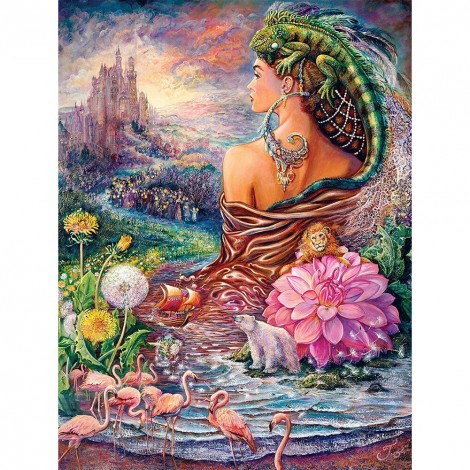 Josephine - Full Round Diamond - 35x45cm