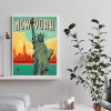 Statue of Liberty - Full Round Diamond - 35x45cm