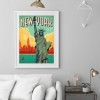 Statue of Liberty - Full Round Diamond - 35x45cm