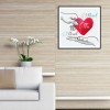 Heart - Full Diamond Painting - 30x30cm