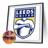 Leeds United - Full Round Diamond - 30*30cm