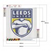 Leeds United - Full Round Diamond - 30*30cm