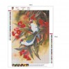 5D DIY Full Drill Diamond Painting Spring Birds Kit